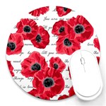 love poppies Round Mousepad