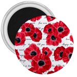 love poppies 3  Magnet