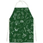 back to school doodles Full Print Apron