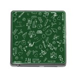 back to school doodles Memory Card Reader (Square 5 Slot)