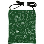 back to school doodles Shoulder Sling Bag