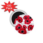 love poppies 1.75  Magnet (100 pack) 