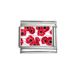 love poppies Italian Charm (9mm)