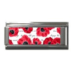 love poppies Superlink Italian Charm (9mm)