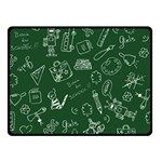 back to school doodles Fleece Blanket (Small)