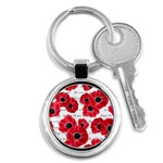 love poppies Key Chain (Round)