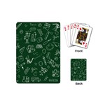 back to school doodles Playing Cards (Mini)