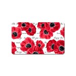 love poppies Magnet (Name Card)