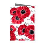 love poppies Mini Greeting Cards (Pkg of 8)