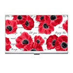 love poppies Business Card Holder