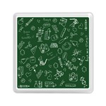 back to school doodles Memory Card Reader (Square)