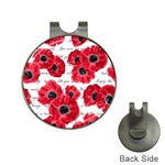 love poppies Golf Ball Marker Hat Clip