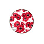 love poppies Hat Clip Ball Marker