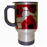 love poppies Travel Mug (Silver Gray)