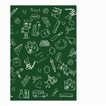 back to school doodles Small Garden Flag (Two Sides)