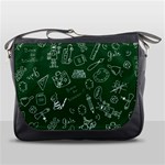 back to school doodles Messenger Bag