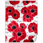 love poppies Canvas 12  x 16 