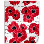 love poppies Canvas 16  x 20 