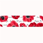 love poppies Large Bar Mat