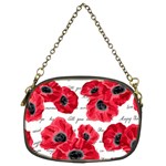 love poppies Chain Purse (Two Sides)