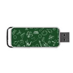 back to school doodles Portable USB Flash (One Side)