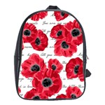 love poppies School Bag (Large)