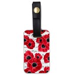 love poppies Luggage Tag (one side)