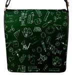 back to school doodles Flap Closure Messenger Bag (S)