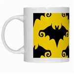 yellow bats White Mug