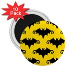 yellow bats 2.25  Magnet (10 pack)