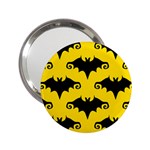 yellow bats 2.25  Handbag Mirror