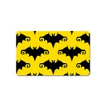 yellow bats Magnet (Name Card)