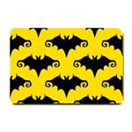 yellow bats Small Doormat