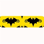 yellow bats Large Bar Mat