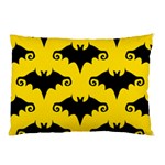 yellow bats Pillow Case