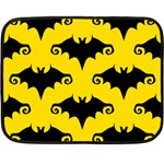 yellow bats Fleece Blanket (Mini)