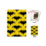 yellow bats Playing Cards (Mini)