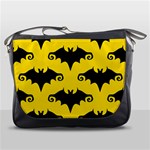 yellow bats Messenger Bag