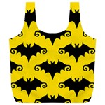 yellow bats Full Print Recycle Bag (XL)