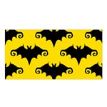 yellow bats Satin Shawl