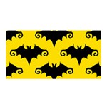 yellow bats Satin Wrap