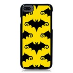 yellow bats Apple iPhone 8 Seamless Case (Black)