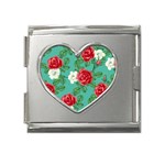 fa_texture36 Mega Link Heart Italian Charm (18mm)