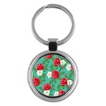 fa_texture36 Key Chain (Round)