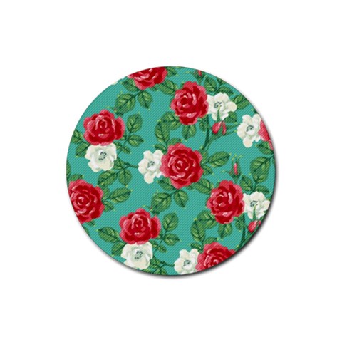 fa_texture36 Rubber Coaster (Round) from ArtsNow.com Front