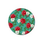 fa_texture36 Rubber Coaster (Round)