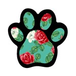 fa_texture36 Magnet (Paw Print)