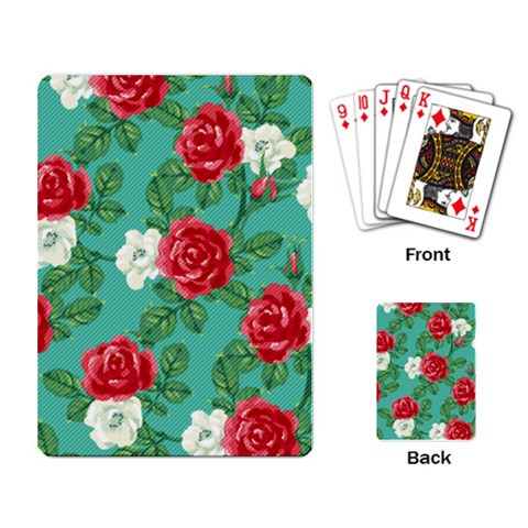 fa_texture36 Playing Cards Single Design from ArtsNow.com Back