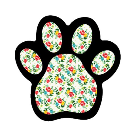 fa_texture37 Magnet (Paw Print) from ArtsNow.com Front