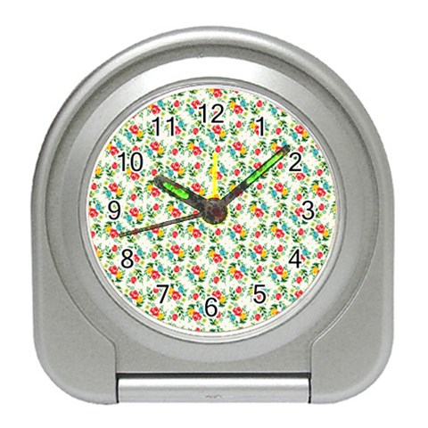 fa_texture37 Travel Alarm Clock from ArtsNow.com Front